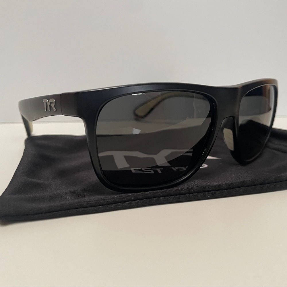 TYR Apollo Sunglasses (Black)- Used